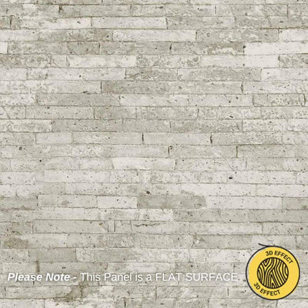 "Vox Vilo Vintage Brick Effect Wall Panel – Lightweight PVC Cladding with Rustic Red Brick Texture