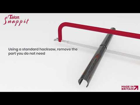 Durable anthracite grey uPVC Talon Snappit Pipe Cover & Collar – Impact-resistant and UV-stabilised for long-lasting colour