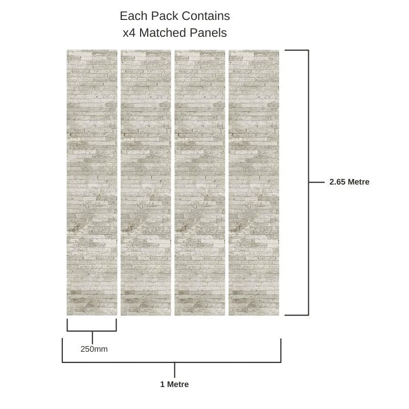 "Vox Vilo Vintage Brick Effect Wall Panel – Lightweight PVC Cladding with Rustic Red Brick Texture