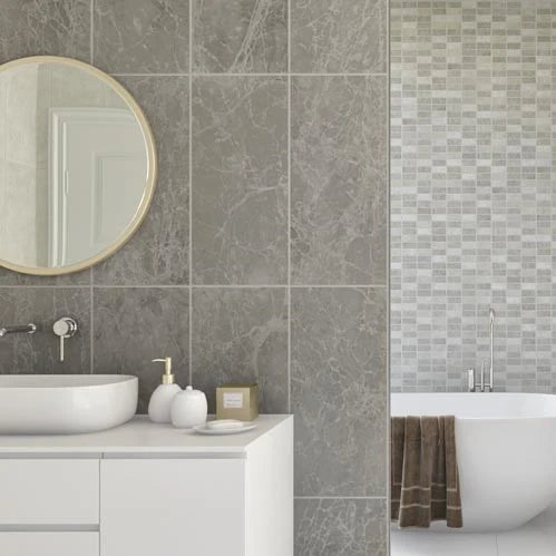 graphite tile effect pvc wall panels 2650x250mm