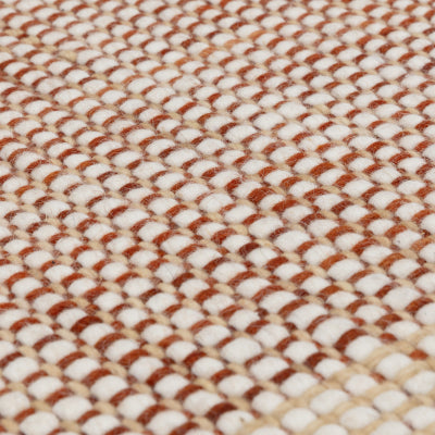 Natural wool rug made in India

