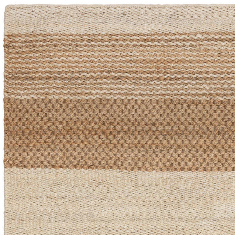 Flatweave eco rug made from natural fibres

