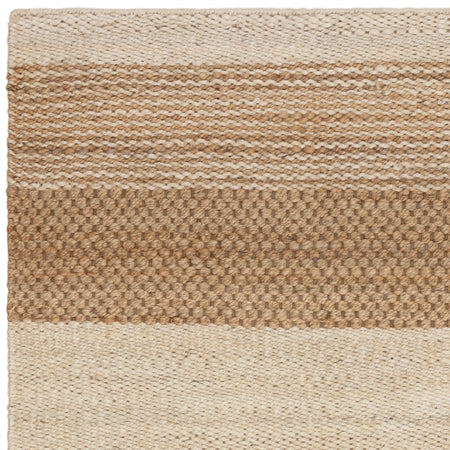 Flatweave eco rug made from natural fibres

