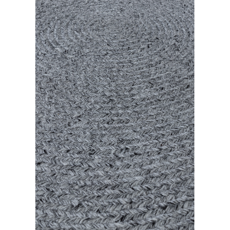Soft grey textured rug close-up

