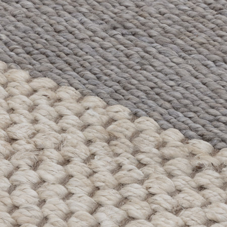 Natural fibre rug for modern homes

