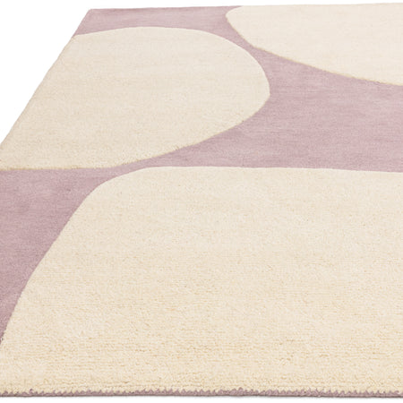 Hand tufted wool rug from India

