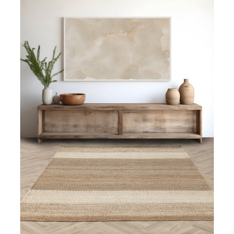 Asiatic Cedar Natural Ivory Jute Rug

