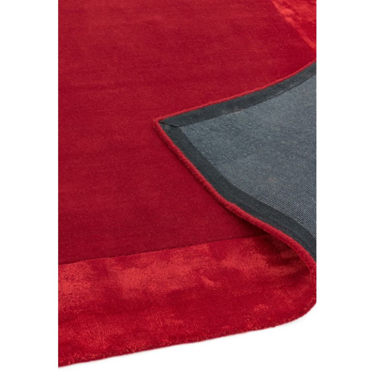 Ascot collection red rug close-up

