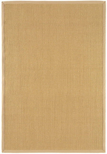 Sisal rug with matching linen cotton border

