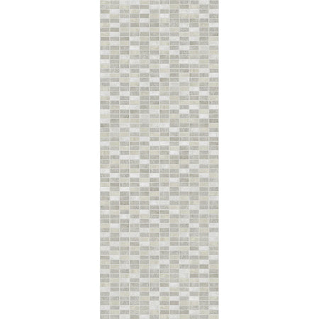 white grey mosaic tile look panels for bathrooms