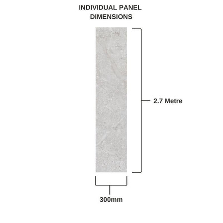 decorwall mineral wall panel 2700x300mm